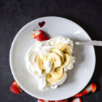 Mousse au chocolat, crevette et chantilly au parmesan