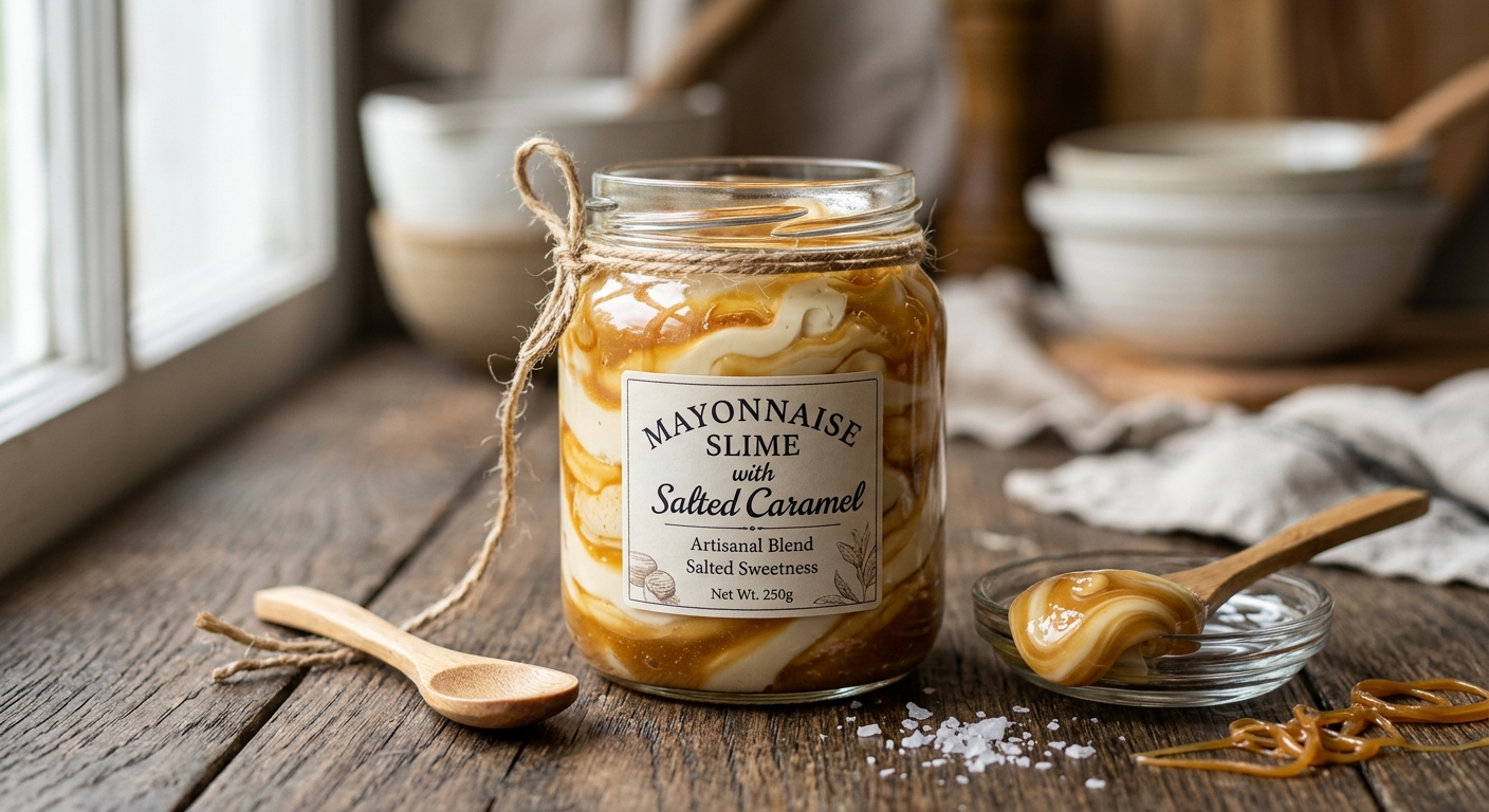 Slime de Mayo au Caramel Salé