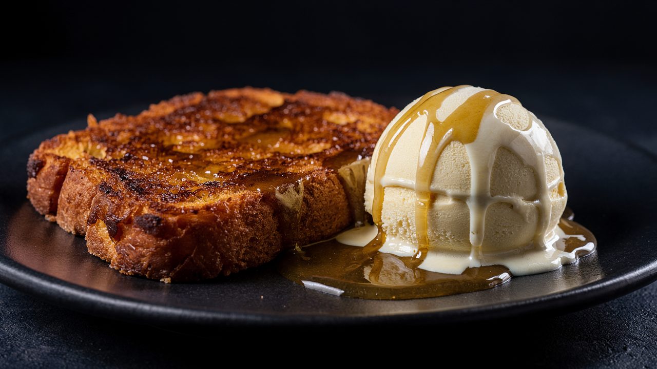La Dorée aux Biscottes, Crème Glacée Normande