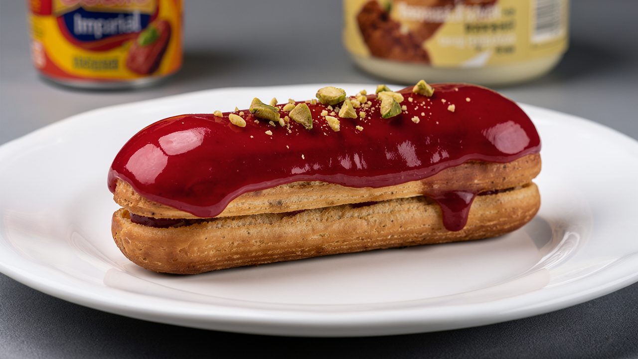 L&rsquo;Éclair Impérial au Ketchup & Mousseline de Thon