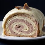 Bûche Glacée Menthe-Concombre, Insert Crémeux au Roquefort