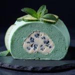 Cake Marbré Vanille-Anchois, Glaçage Fondant au Citron
