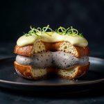 Croque-Monsieur au Chocolat Noir, Jambon de Pays et Maroilles