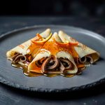 Opéra de Foie de Morue, Crème au Beurre de Café